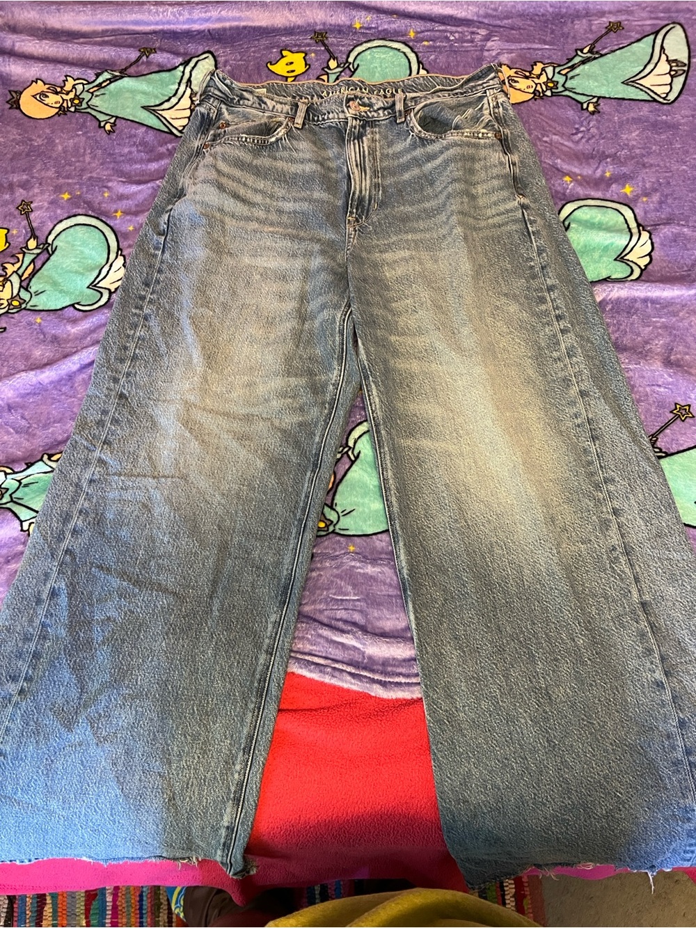 American Eagle Outfitters Women's Bootcut Jeans in Faded Blue
